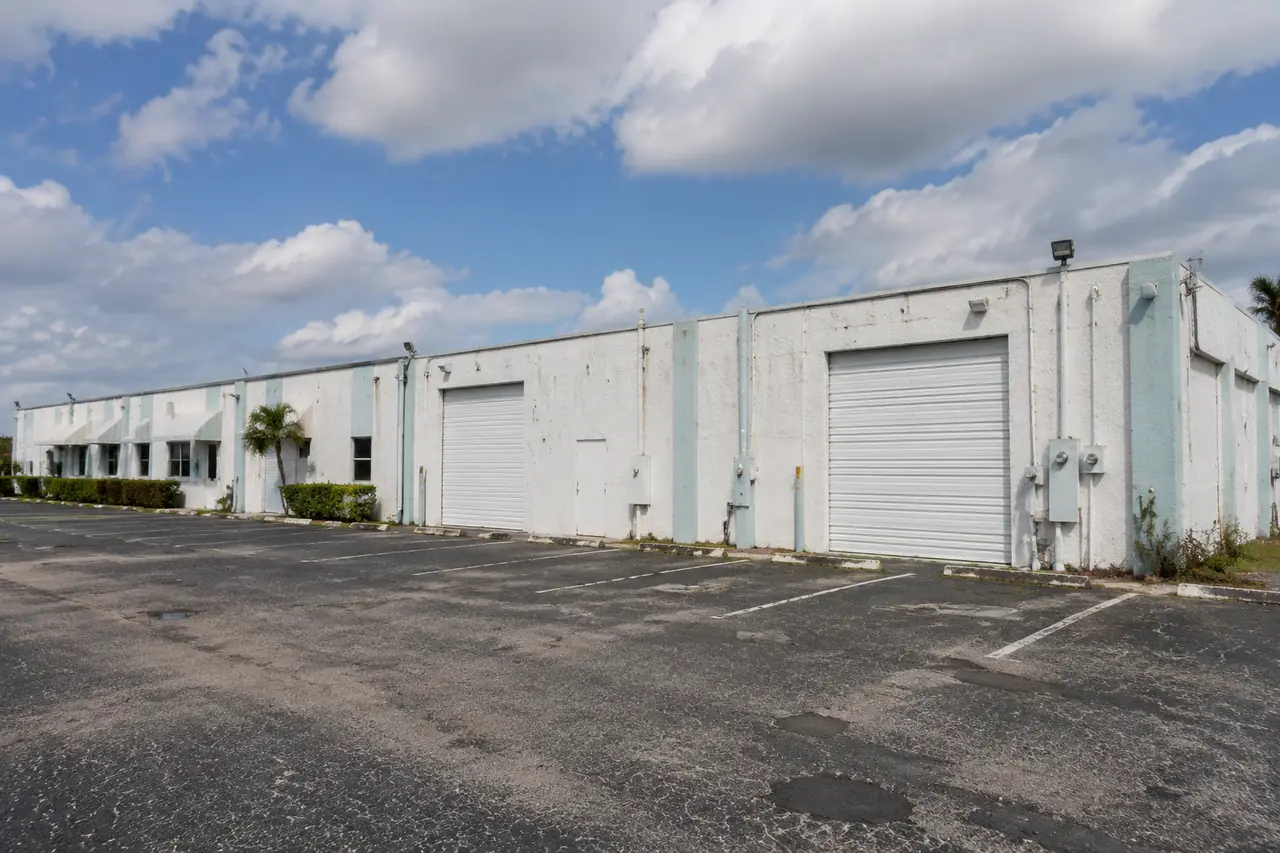 Commercial property viewed during a broker site visit